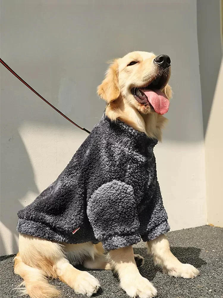 Dog Clothing For Autumn And Winter Golden Retriever Labrador Retriever Pet Medium To Large Size Dog