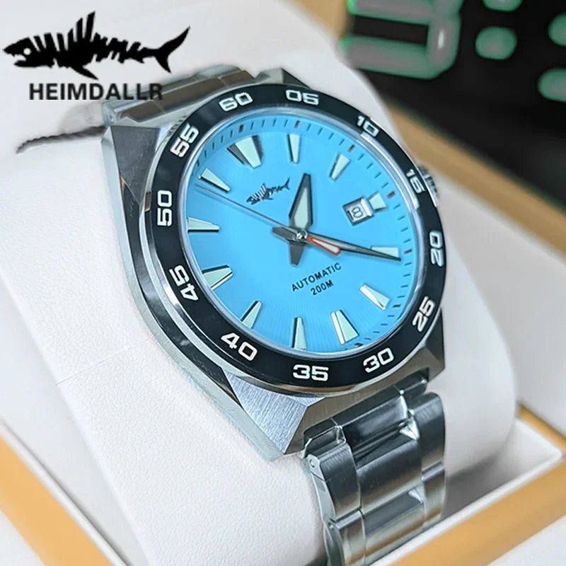 

HEIMDALLR Monster мужские часы для дайвинга 200 м водонепроницаемые спортивные часы C3 светящиеся NH35 автоматические механические часы с сапфировым стеклом