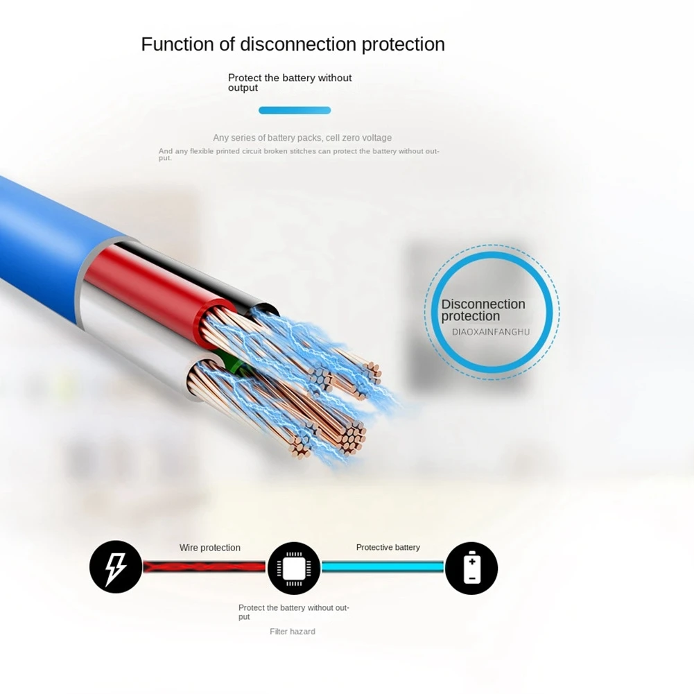 

24S 72V 80A Lithium Battery Protection Board Same Port With Equalization Temperature Control BMS Battery Board (80A)
