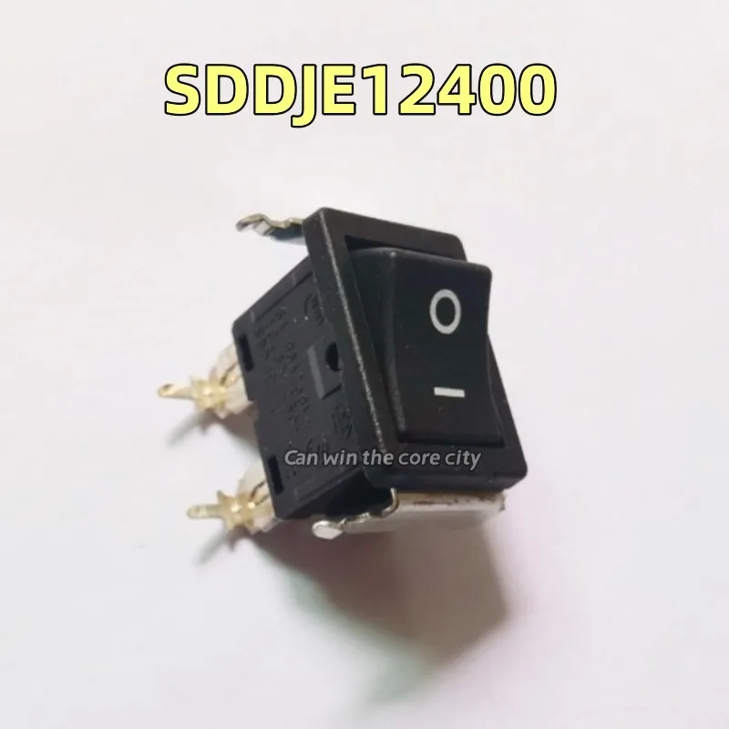 5 Pieces SDDJE12400 Japan ALPS ship type switch, warping switch 2 foot bent foot 10A250V power supply