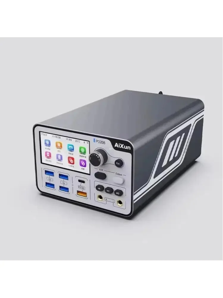 AiXun P3208 Intelligentes Geregeltes Netzteil mit Ein-Tasten-Start, Dockingstation, Schnellladegerät für iPhone 7-14 Pro Max Reparaturwerkzeug