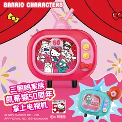 Genuine Sanrio Family Kitty 50th Anniversary Pocket TV Series Blind Box Tide Play Ornament