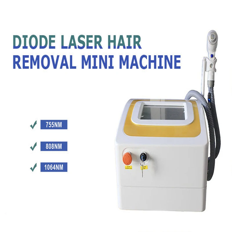 

Portable 808nm Diode Permanent Hair Removal Machine Skin Tightening Painless Comfortable Suitable All Kinds Hair Equipment