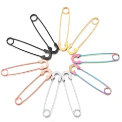 Stainless Steel Punk Pin Earrings Unique Design Paperclip Safety Steel Stud Fashion Earrings Elegant Women Man Rock Piercing Ma