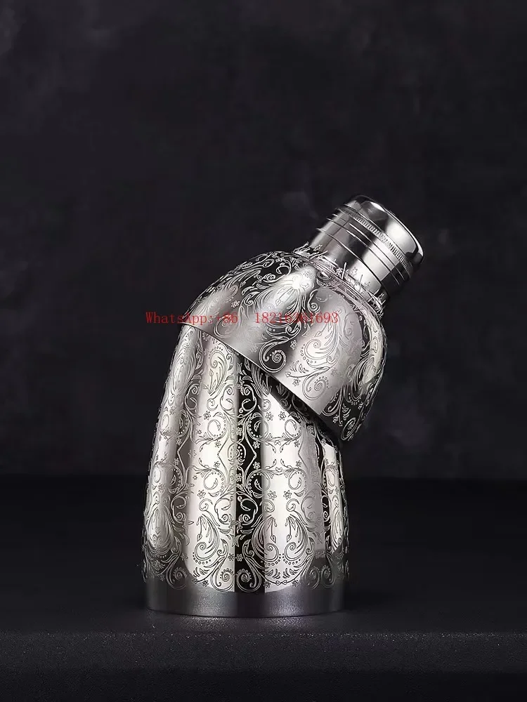 NEW2026 Three-stage Shaker Stainless Steel 500ml Shaker Snow Jug