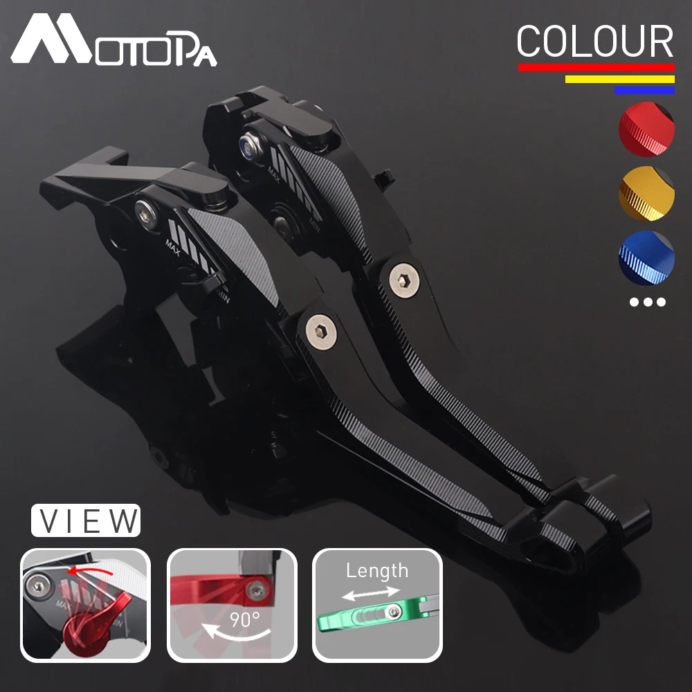 For Honda FORZA 300 125 250 2010-2023 Adjustable Foldable Extending Brake Clutch Levers Handle Bar Motorcycle Accessories