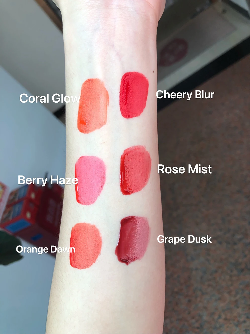 4ml Pink Cap Small Round Tube Lip Stain Private Label Custom Logo Vegan Makeup Wholesale Cosmetics Beauty Product