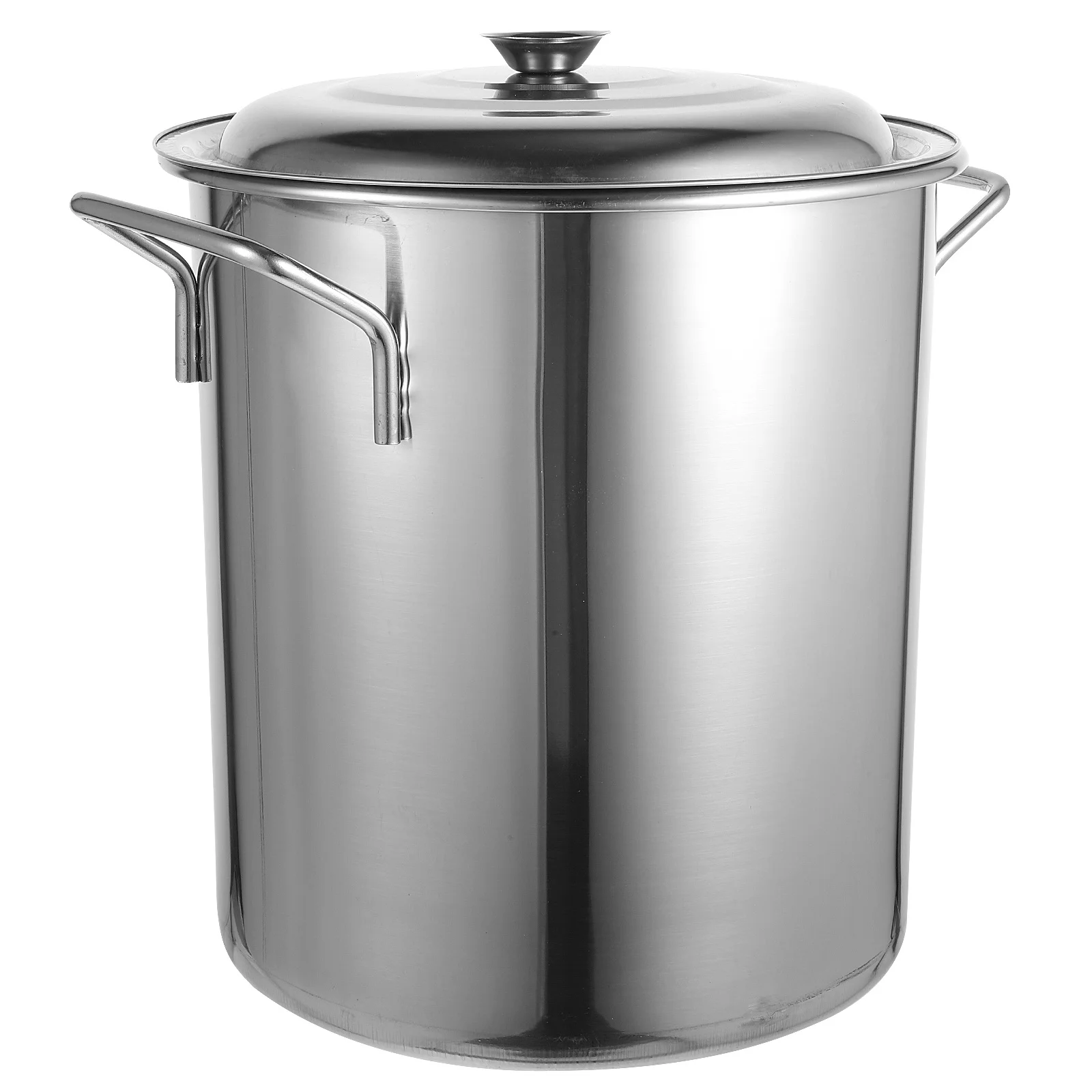 

Stainless Steel Stockpot 20L Large Capacity Soup Pot Heavy Duty Cooking Pot For Home Kitchen Hotel Restaurant Use With Lid