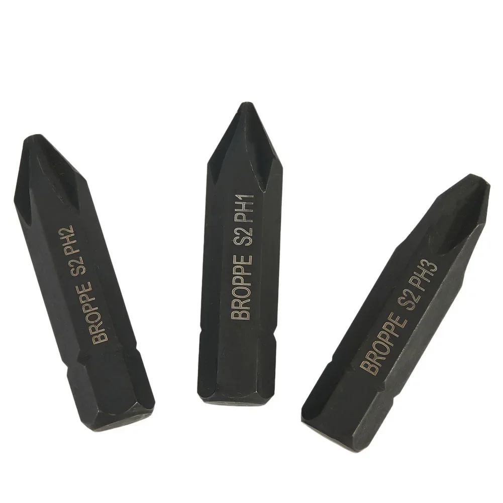 

Nutdrivers Screwdriver Bits Replacement Strong Magnetic Strong Magnetic 36mm Black Electric Screwdriver Bits Set