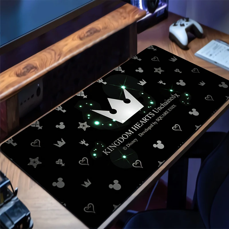 

Mouse Pad Mousepad Computer Keyboard Pad Functional Mouse Mat K-kingdom H-hearts Gamer Soft Office Carpet Table Mat Desktop Mat