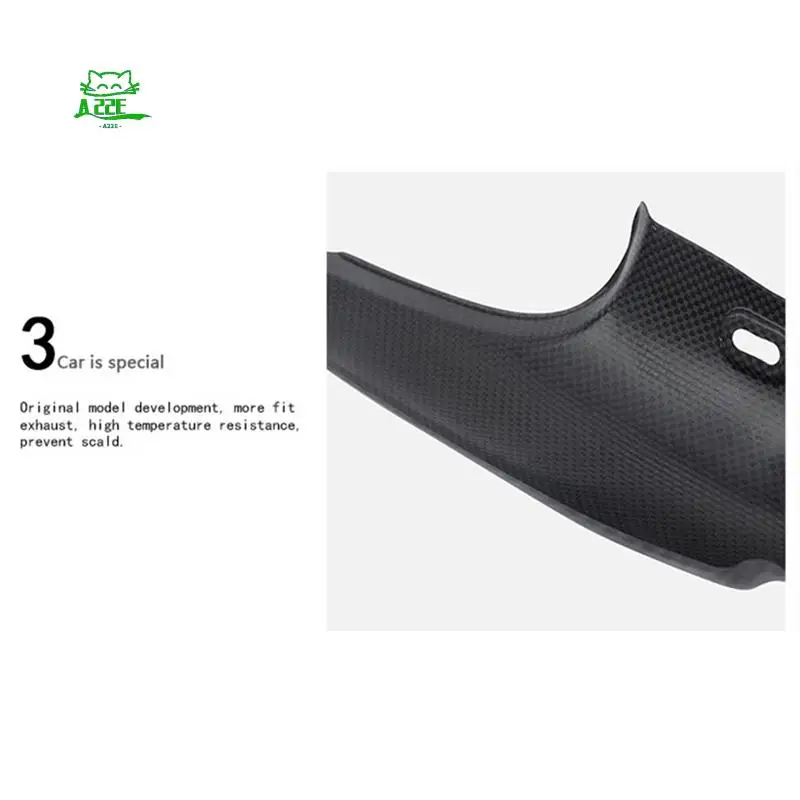 

A22E-Motorcycle Exhaust Muffler Pipe Heat Insulation Cover Guard Anti-Scalding Cover For BMW R1200GS 2013-2018 R1250GS 2019-2023