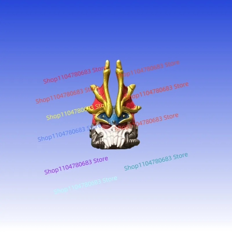 Klocki MOC Hełm Bojowy Akcesorium Mini Figurka Model do Składania Dekoracja Anime Kreskówka Ornament Zabawka Prezent Kolekcjonerski