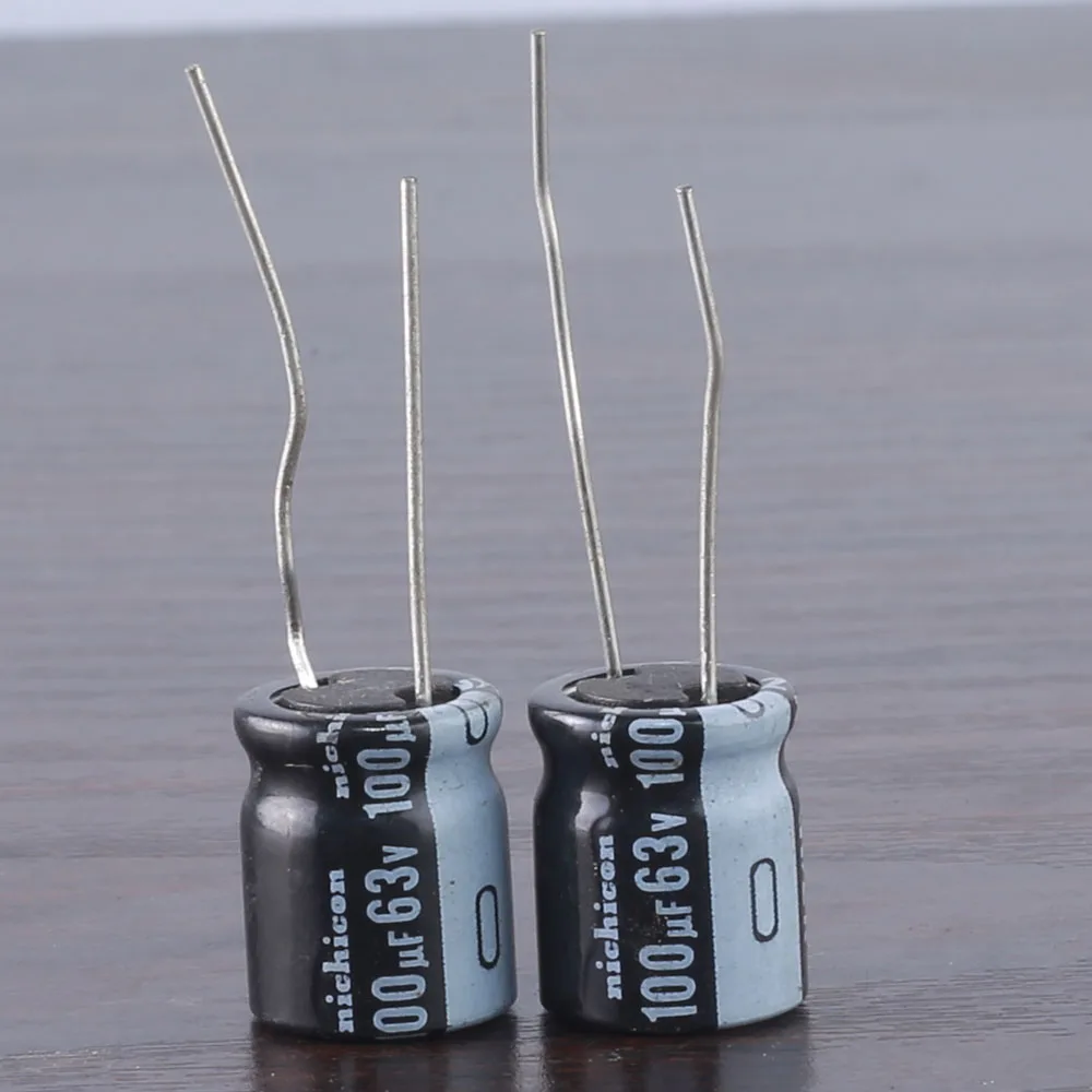 

20pcs Nichicon VZ 100mfd 63V 100UF 10*13mm electrolytic capacitor 105℃