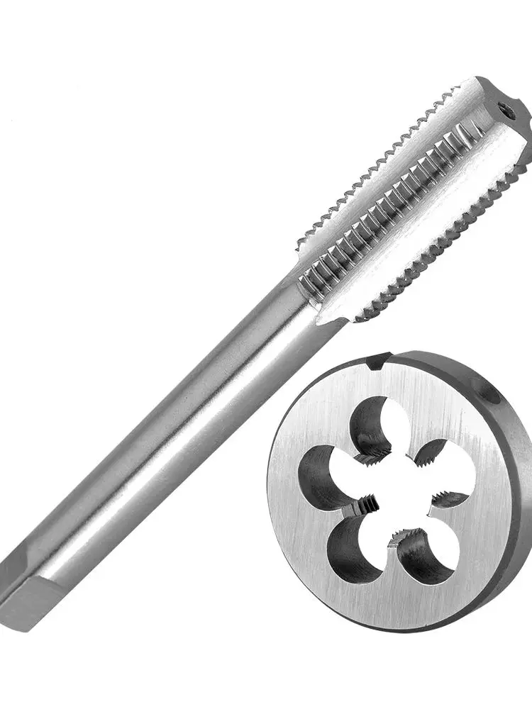 Hardiron M14 X 0.75 Tap and Die Set Right Hand, M14 x 0.75 Machine Thread Tap & Round Die