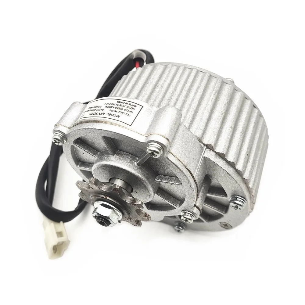 

MY1018 250W /450w DC 24V 36V Brush Gear Motor, DC brushed Motor Direct Current Permanent Magnet Brush Motor