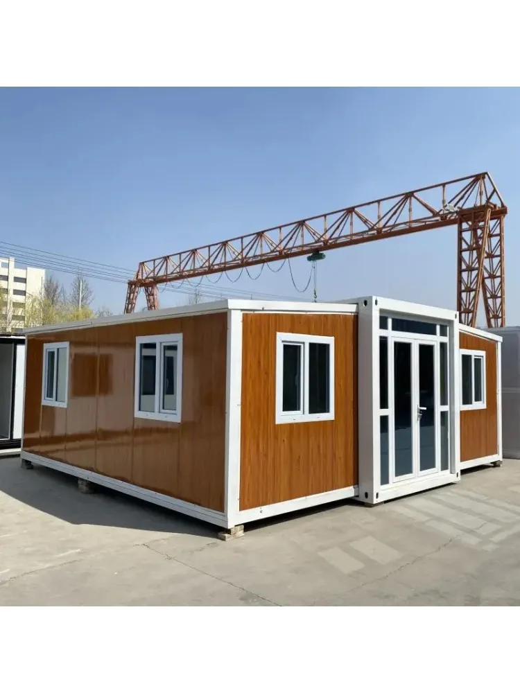 YG Quacent Luxury Tiny Wooden Prefab House Contain Living Two Storey Container Prefabricated Home Buildings Cabins Apartm