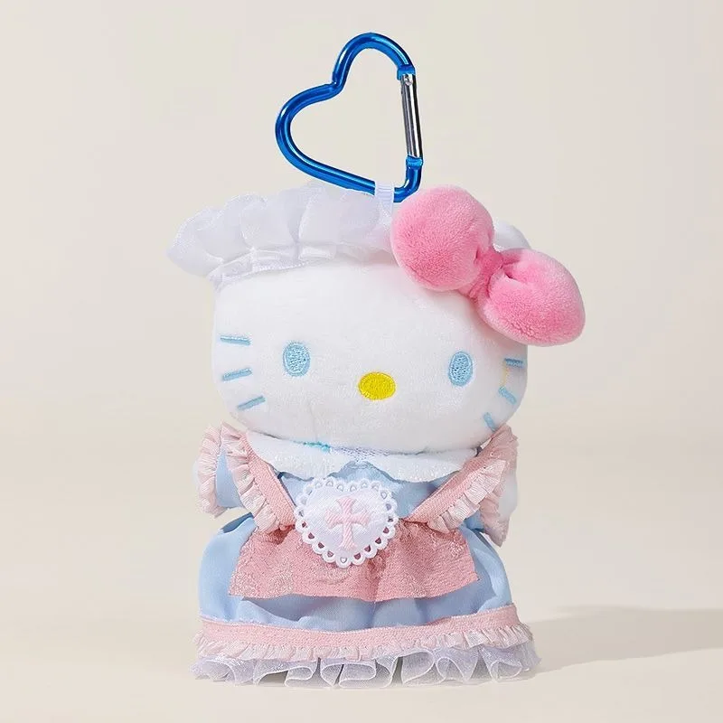 Sanrio Kawaii Hello Kitty mignon jouet en peluche magicien Collection peluche poupée sac à dos pendentif porte-clés fille vacances cadeau d'anniversaire