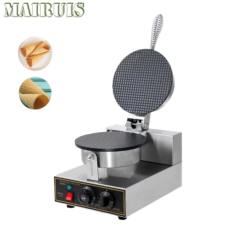 1200W Multifunction Mini Waffle Maker Electric Doughnut Ice Cream Cone Grill Cake Oven Pan Eggette Machine Plates