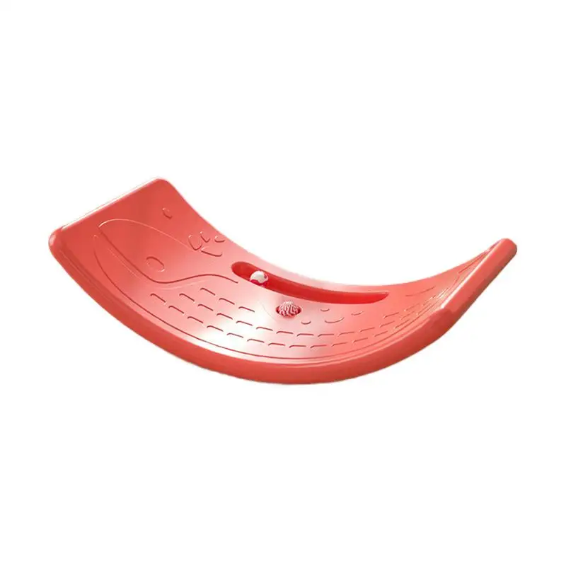 Wobble Balance Board Anti-Slip Strip Design Concentration Bending Board Toy Balance Pads For Kids Rocker Board For Balance