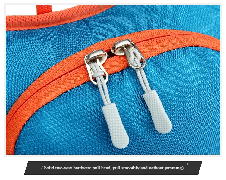 Wasserdichter Fahrradrucksack, mehrfarbig, große Kapazität, kompatibel mit Trinkblase, reflektierend, für Laufen und Wandern, leichter Rucksack – Detail 25