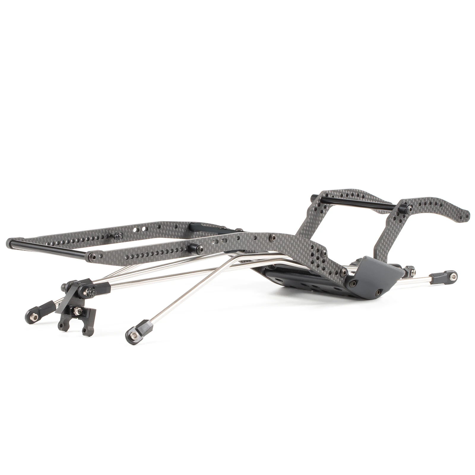 Carbon Fiber LCG Custom Build Chassis Kit und Link Kit für 1/10 RC Rock Crawler Capra F10 Achse – Detail 9