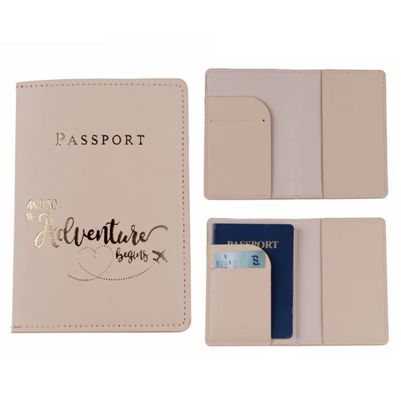 PU Passport Holder Map Pattern Ticket Passport Covers Travel Passport Protective Cover ID Credit Card Holder Travel Accessories