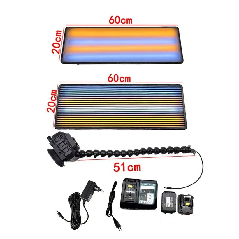 

6-светодиодная лента с 6 регулируемыми диодами для ремонта вмятин на автомобилях