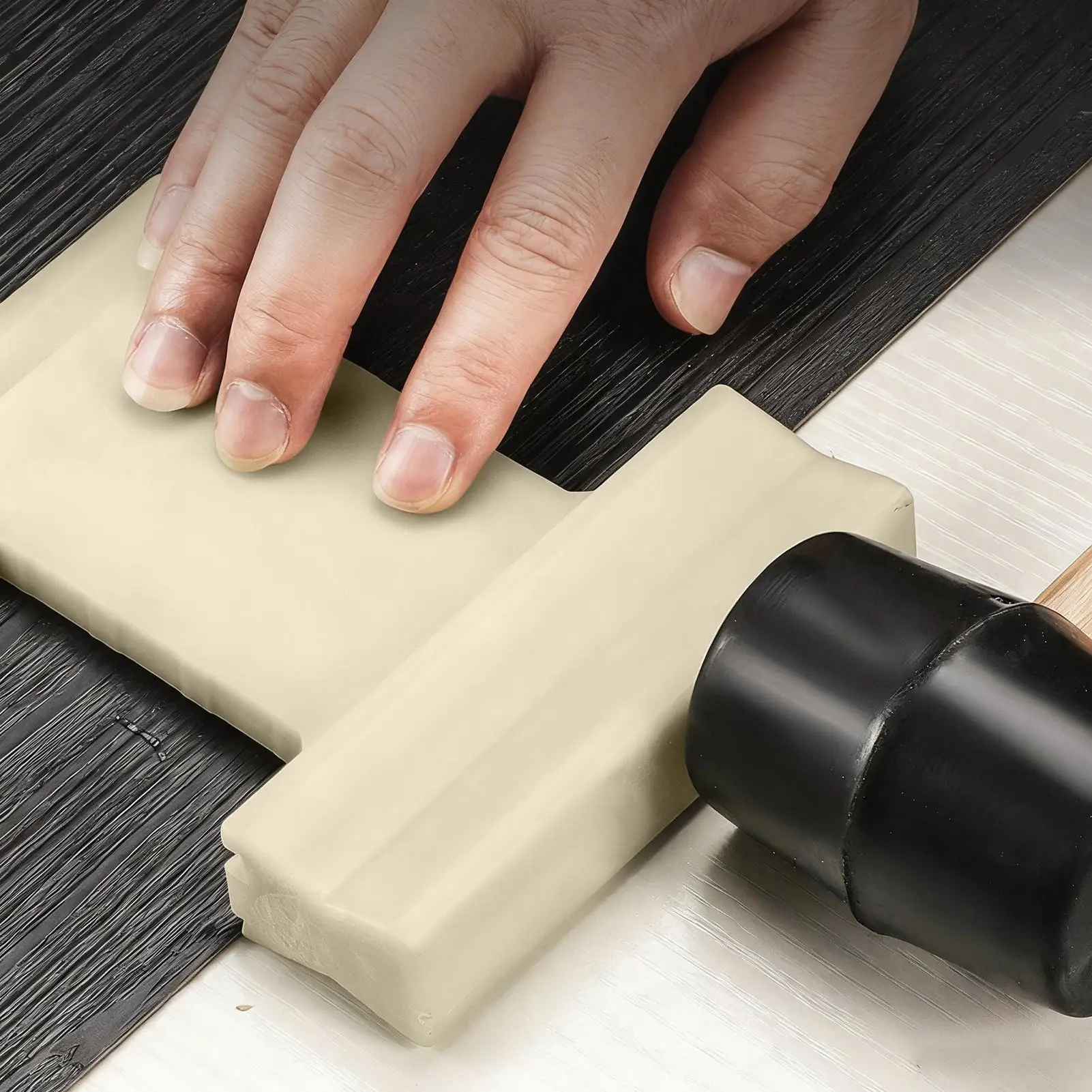 كتلة التنصت على الأرض 4 في 1 أدوات تركيب الأرضية من النايلون لتجديد المنزل والبلاط DIY مشروع احترافي #2