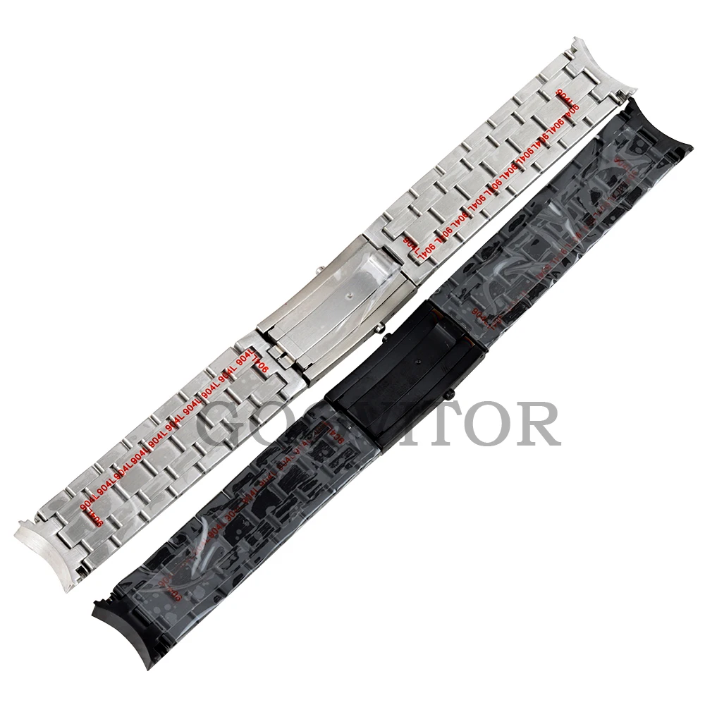 Watchbands 20mm Width Stainless Steel Folding Buckle Suitable For Seamaster 300 Case Hight Quality Bracelets Watch Accessories