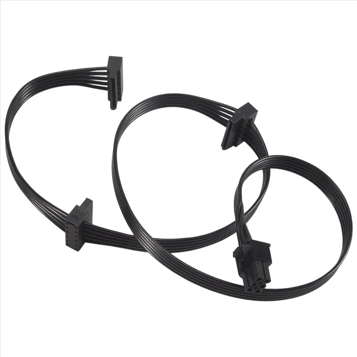 A64I PCIe 6Pin Male to 3 Power Supply Cable for Focus Plus FOCUS+ Series 850PX 750PX 650PX 550PX PSU