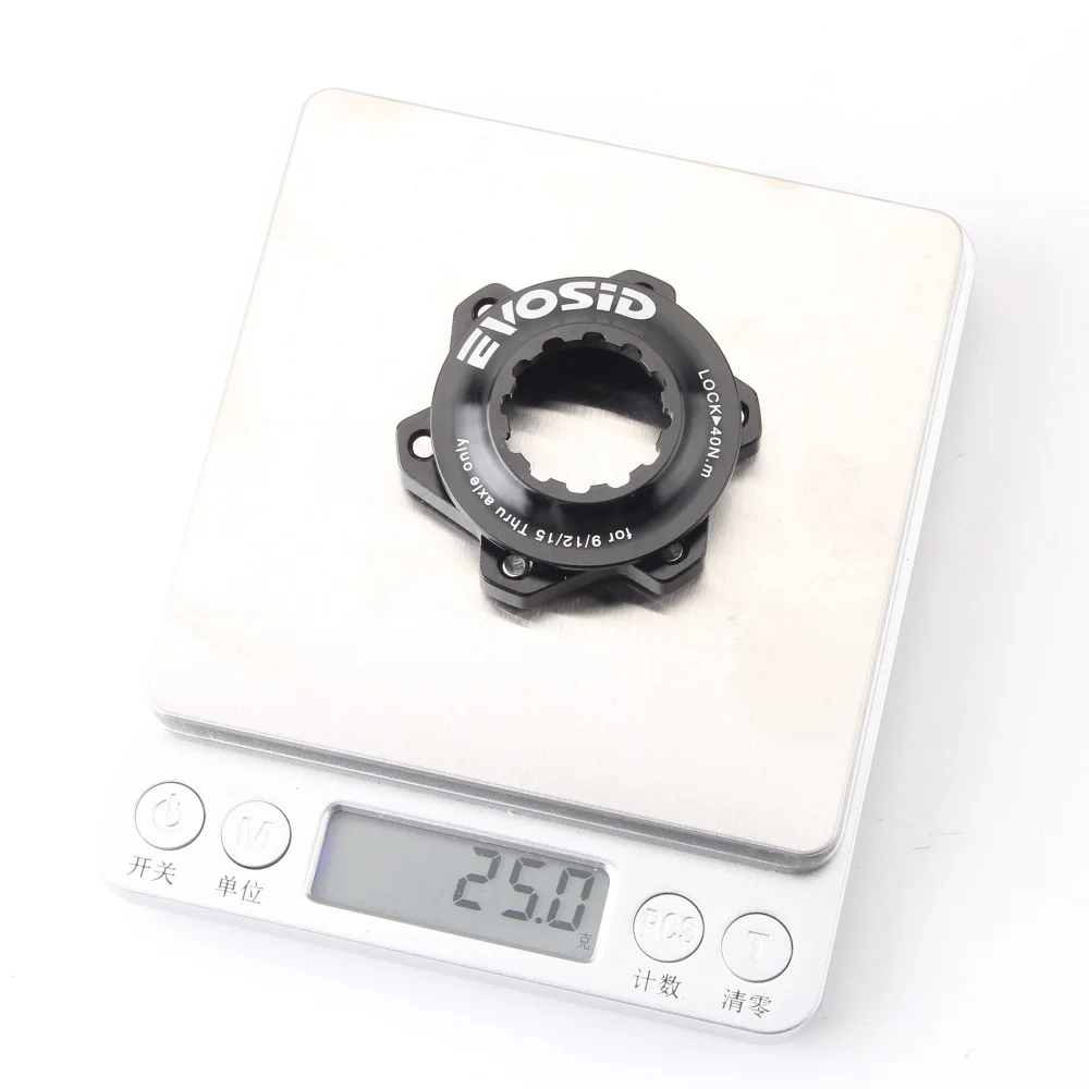 EVOSID Centerlock to 6-hole Adapter Mountain Bike Hub Center Lock Conversion 6 Bolt Disc Brake Rotor Cycling Accessoires