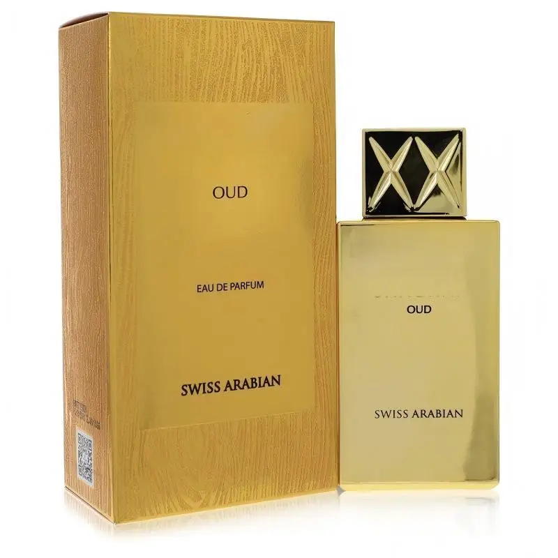 

Swiss Arabian Oud Fragrance: Premium Metallic Design, Long-Lasting Oud Aroma for All Occasions
