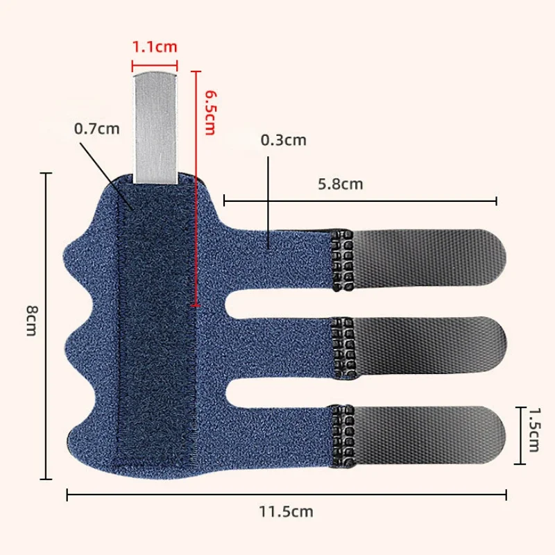 1Pcs Adjustable Finger Corrector Splint Pain Relief Finger Brace Support Hand Splint Fix Strap Protector for Arthritis Joint