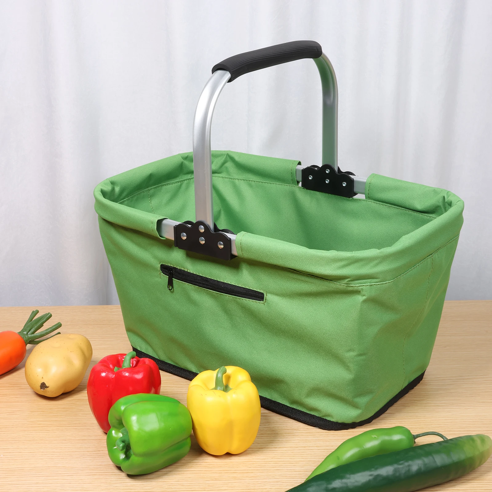 

Портативная уличная корзина для пикника, 23 л, ткань Оксфорд 600D, домашняя складная корзина для хранения туалетных принадлежностей для путешествий, пикника, магазина