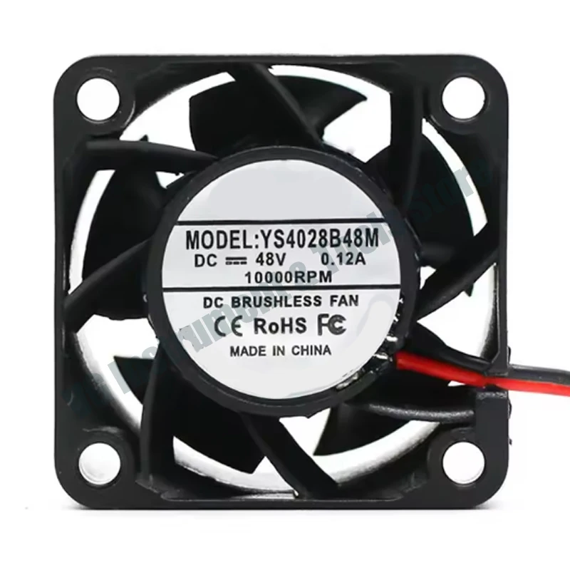 New for YUSHI YS4028B48M DC 48V 0.12A 40x40x28mm 40mm 15000RPM dual ball bearing Server Cooling Fan