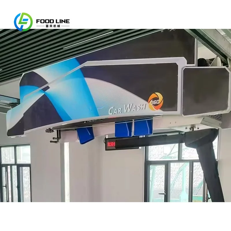 Customized Eco-friendly Touchless Car Washer That Saves Water with High-pressure Jets and a Smart Recycling System
