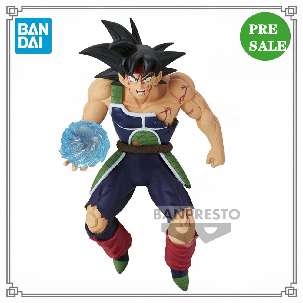 

Original Bandai Dragon Ball Z G × materia Burdock GXM Anime Action Figure PVC Super Saiyan Toys for Children Model Doll 14CM