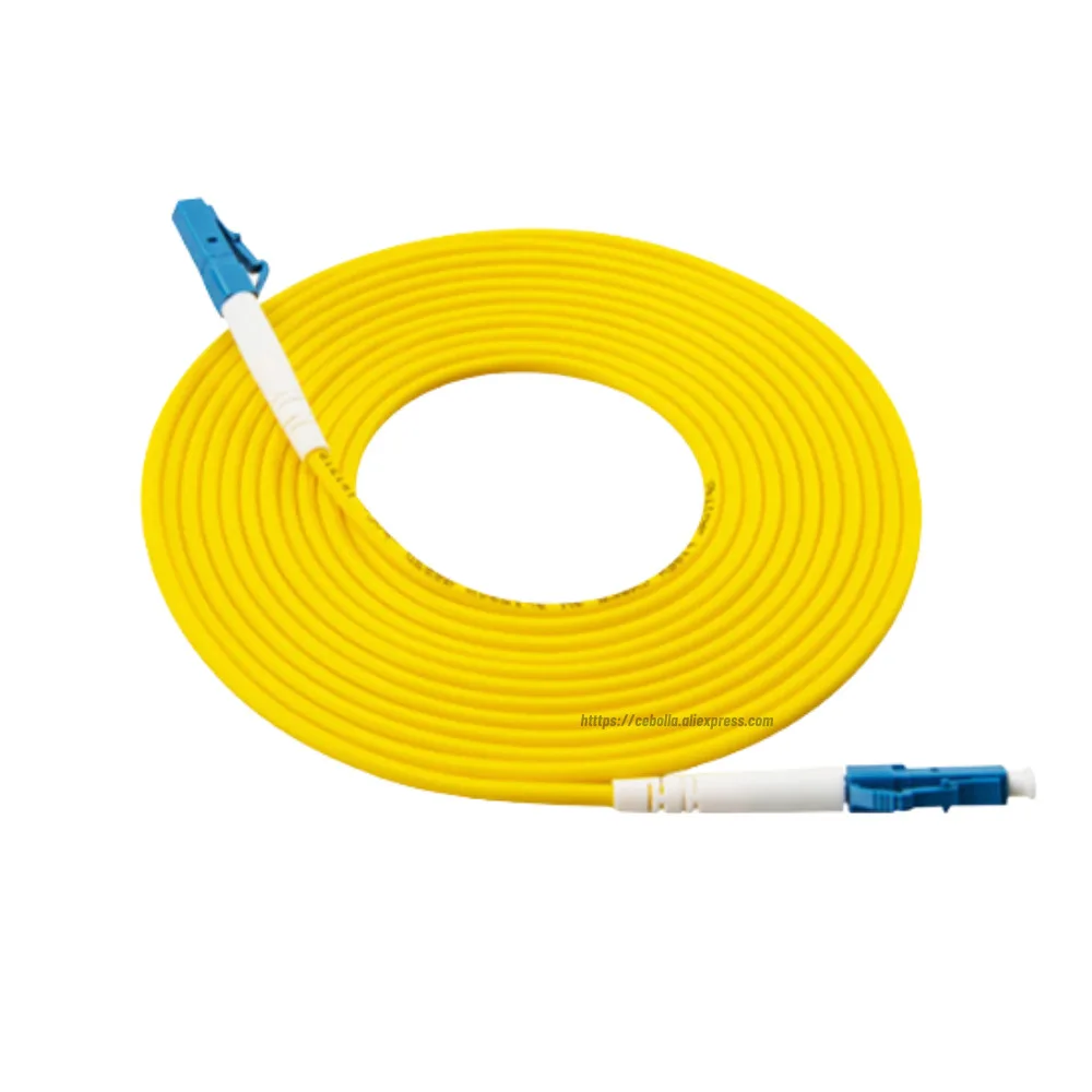 

10PCS Fiber Optic LC/UPC-LC/UPC FTTH patch cord Single Mode Indoor Patch Cord Extension Cable 1M/2M/3M/5M jumper