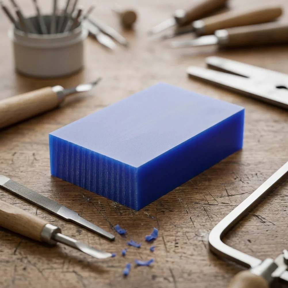 Carving Wax Block Lost Wax Casting Jewelry Molding Tool Blue Green Wax Slices For Carving Molds Sculpting Engraving