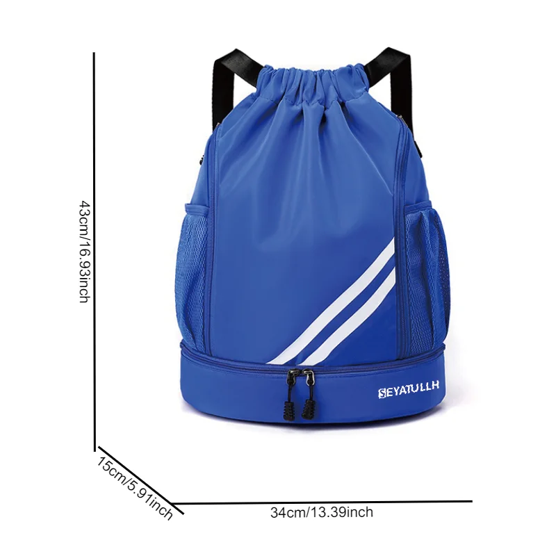 اللياقة البدنية على ظهره حقيبة قاعة رياضة كرة السلة على ظهره السفر في الهواء الطلق حزمة مقاوم للماء حقيبة سباحة الحقيبة المشي لمسافات طويلة تسلق Mochila