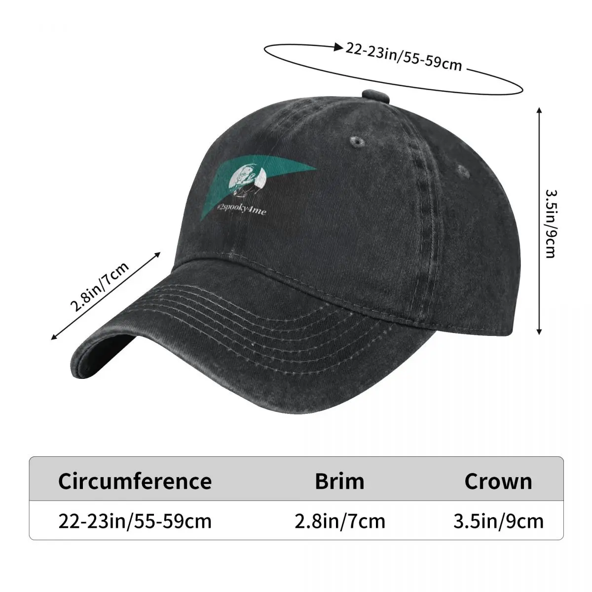 Max Stirner Egoism Flag - 2spooky4me Baseball Cap beach hat Golf Hat Man Beach Mens Hats Women's