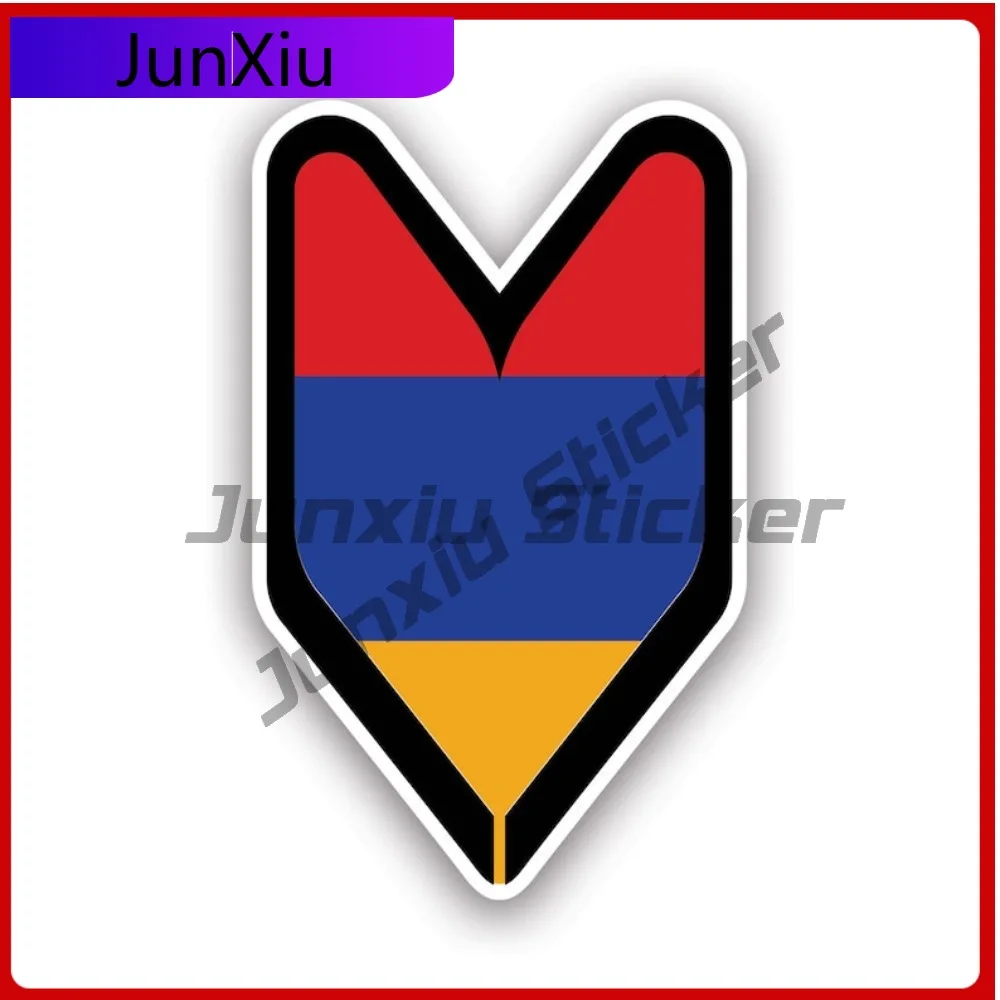 

Armenian Driver Badge Stickerwaterproof Outdoor Decalswakaba Funny Car Waterproof Vinyl Decal For Toilet Seat Fun Creative Fun