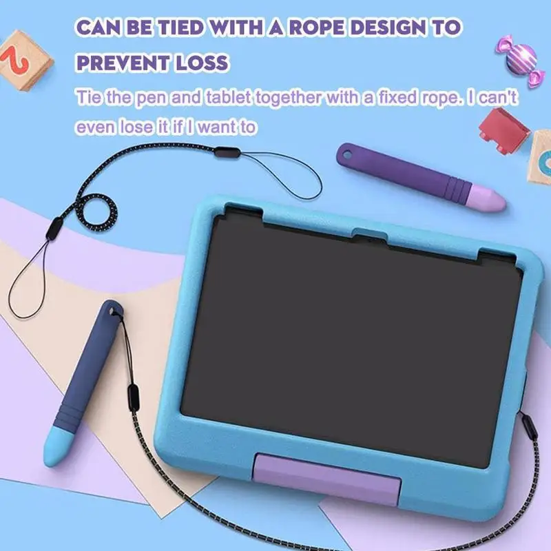 Pena layar sentuh, pena komputer sensitivitas tinggi, pena sentuh untuk layar sentuh, Aksesori Tablet dengan tali penyandang