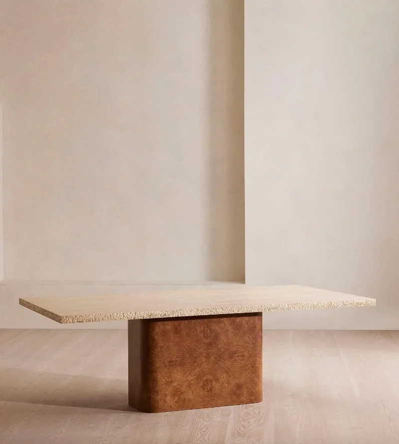 Unique luxury grains, high-quality handmade dining tables