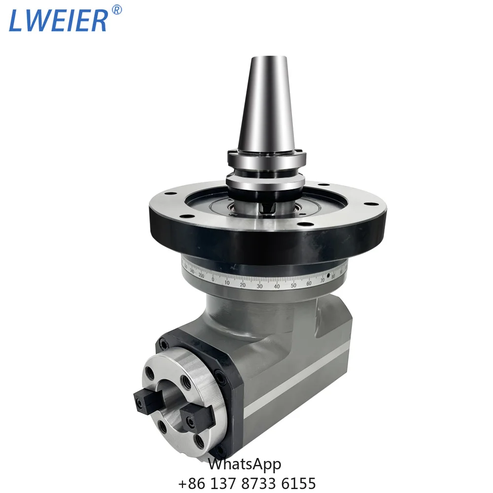 BT50 Angle Head OutpuBT50 AG90-BT50 90degree Right Angle Head With Sk50 Cat50 Bt50 Iso50 Km100 Hsk100 Drive Shank