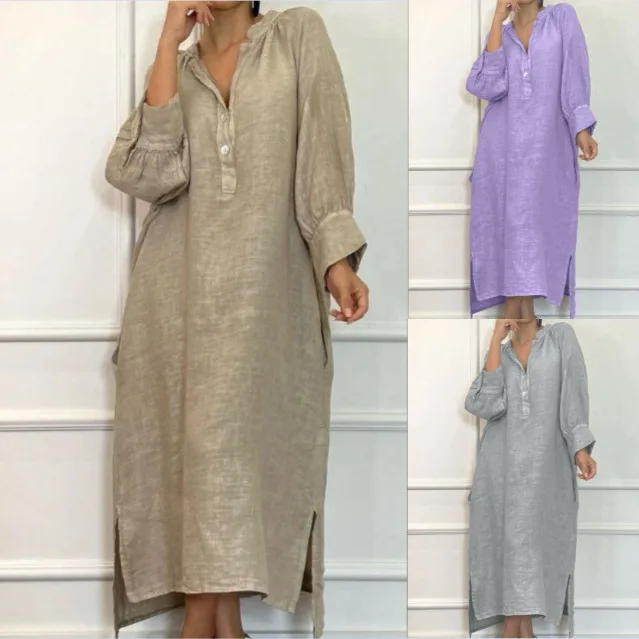 

Длинное платье женские платья Ид мусульманская Абая на пуговицах Рамадан Марокко Дубай Абая арабское платье макси Джалабия Кафтан Ислам Vestidos 2025