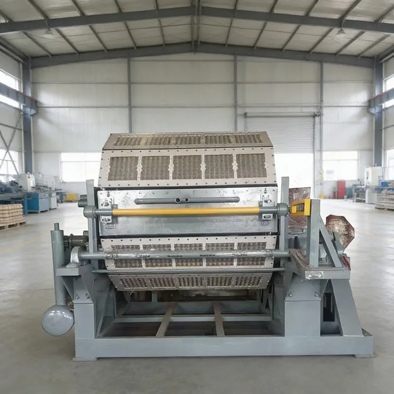 High-efficiency Rotary Egg Tray Making Line  Multi-type Paper Tray Production Machine  Integrated Pulp Molding Machine