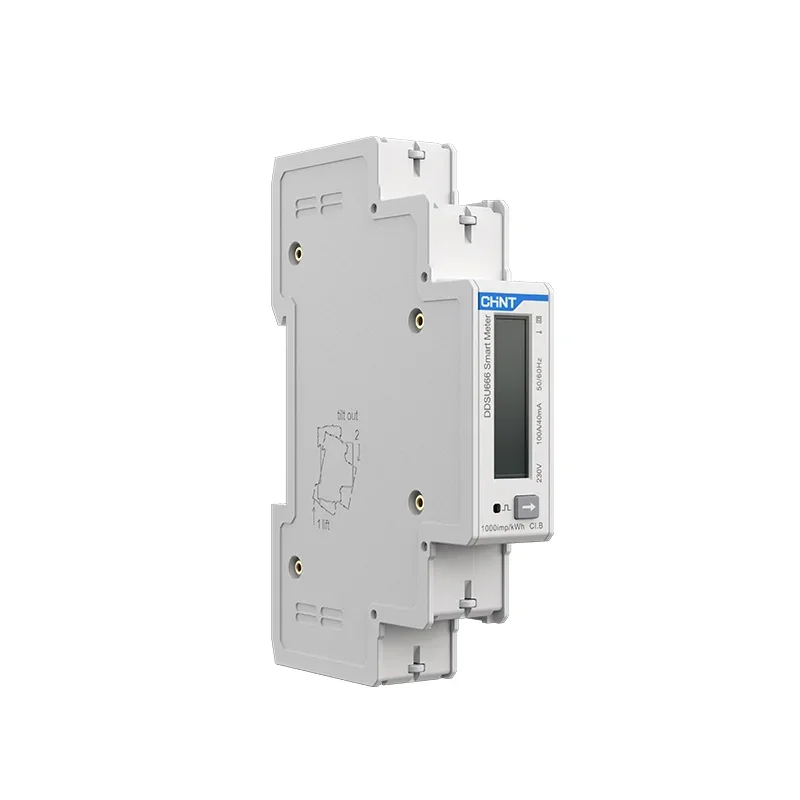 

CHINT DDSU666-G Single Phase Energy Meter With Module 1-Phase Din Rail Kwh Electric Meter Rail Meter