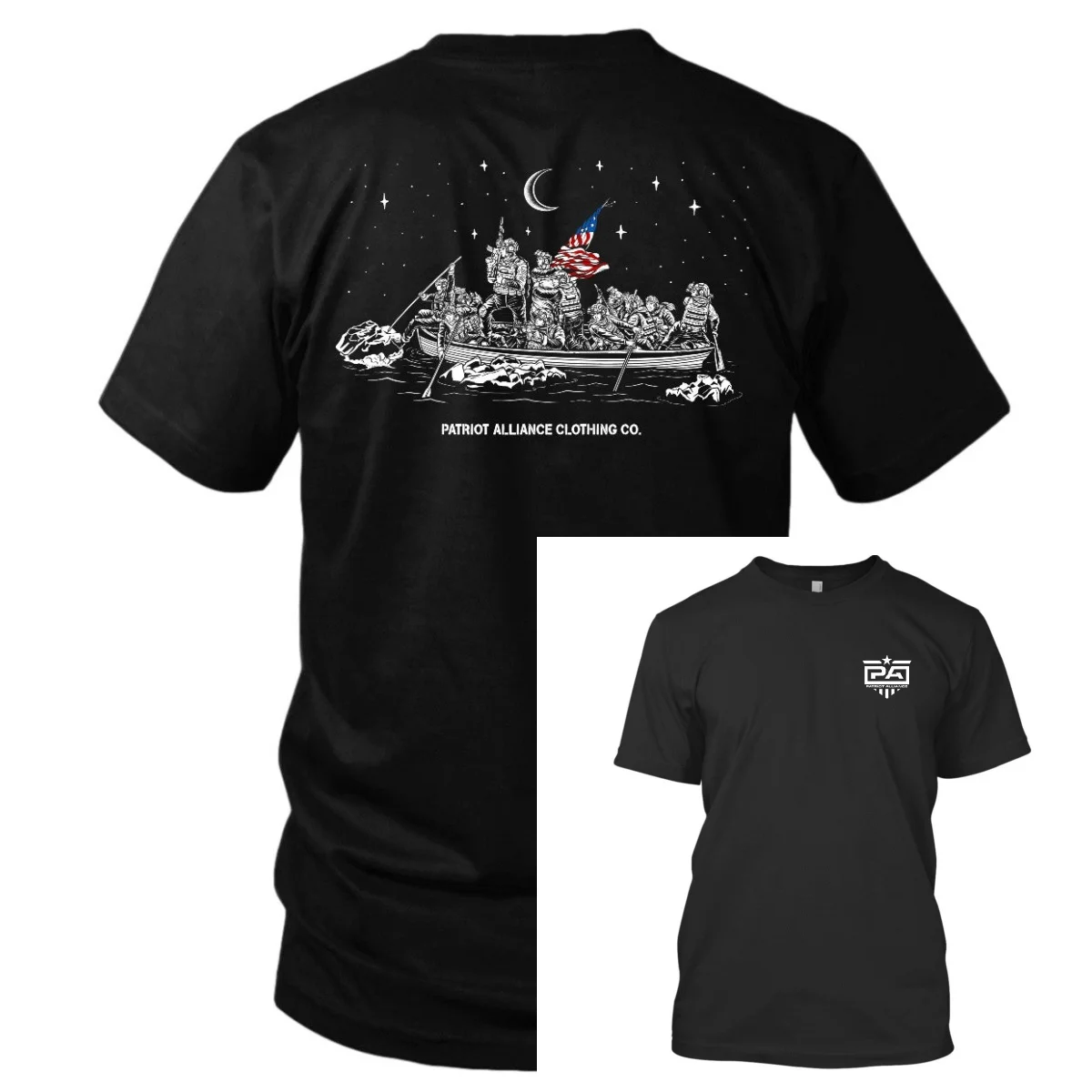2026 The Crossing Tee – Patriot Alliance Tactical T-Shirt High-end Luxury Unisex Style Both of Men and Women