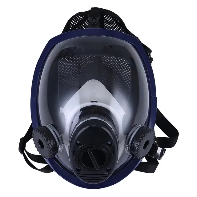 Spherical 6800 respirator gas mask 3 ports Multifunction Super clear Sealed protective mask Spray paint Organic gas Safety mask